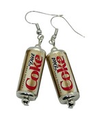 Unique CAFFEINE FREE DIET COKE EARRINGS handmade COCA COLA can GIFT BAG ... - $17.28 CAD