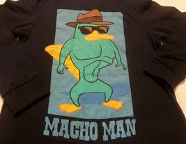 Boys Tee Shirt Sz XS 5 Old Navy Collectabilitees Blue Macho Man - $14.99