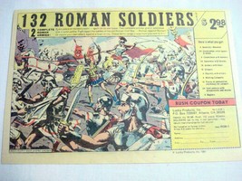 1981 Color Ad 132 Roman Soldiers Lucky Products - £6.29 GBP