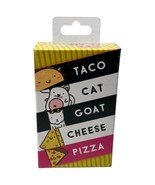 Taco Cat Goat Cheese Pizza Party Card Game Interactive Fun New Sealed Co... - $5.90