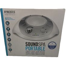HOMEDICS Sleep Solutions Soundspa Portable~Compact Travel Sound Machine~NEW - $21.66