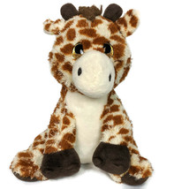 Toy Factory Giraffe Glitter Eyes Safari Zoo Plush Stuffed Animal 2017 12&quot; - £18.69 GBP