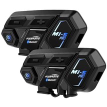 Motorcycle Bluetooth Intercom With Music Sharing, M1S Pro 2000M 8 Riders... - £234.02 GBP