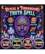 50-200X FULL COVEN UNMASK AND REVEAL TRUTH SPELL HIGH MAGICK ALBINA CASSIA4 - $77.77+