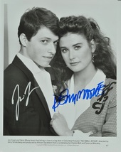 Demi Moore &amp; Jon Cryer Cast Signed Photo x2 - No Small Affair w/COA - £183.05 GBP