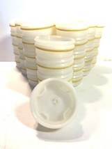 Pack Of 50 HDPE White Vented Straight Drum Plug W/ PE Gasket 2 Inch NPT ... - $87.00