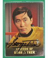 Sulu 2004 Legends of Star Trek Hand Signed L6 Autographed Trading Card - $1,144.71 MXN