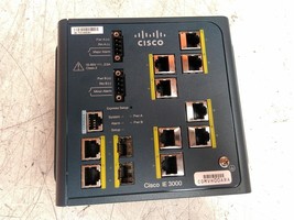 Orange Lights Cisco IE-3000-8TC Industrial Ethernet Switch AS-IS - $75.74