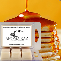 Pancakes &amp; Maple Syrup Scented Candle Melts X Strong 80hr Clam Packs - $18.95+