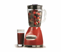 Jb-920R: Blender With Glass Jar, 12-Speed + Pulse, 42 Oz. - Red - £54.20 GBP