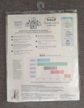 NEW HALO Preemie Baby Sleep Sack Swaddle SleepSack Cream White Micro-Fleece Safe - £23.14 GBP
