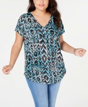 MSRP $60 I.n.c. Plus Size Layered V-Neck Top Size 1X - £7.77 GBP