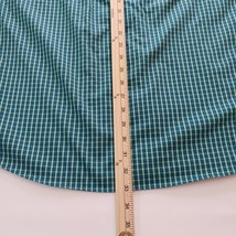Duluth Trading Co Shirt Men's Green Plaid Cotton Shirt Wrinkle Fighter Sz L Tall image 12