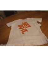 Boys youth Nike 2 toddler T shirt white basketball raised print Just do ... - £5.86 GBP