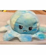 Tee Turtle Reversible Octopus 7.5&quot; Flip Plush Blue/Green *Pre-Owned/No T... - $250.08 MXN