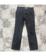 Womens Levi&#39;s 505 Straight 30X29 Black Denim - $19.99
