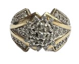 Women&#39;s Cluster ring 14kt Yellow Gold 402858 - $459.00
