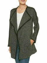 Banana Republic Charcoal black Open Front Jacket Cardigan Sweater XL, XXL NWT - £66.88 GBP