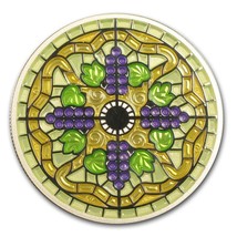 1 Oz Silver Coin 2014 $20 Canada Stained Glass: Casa Loma Enamel Cross - £116.15 GBP