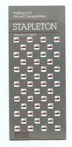 Stapleton International Airport Parking &amp; Transportation Guide 1990's - $17.82