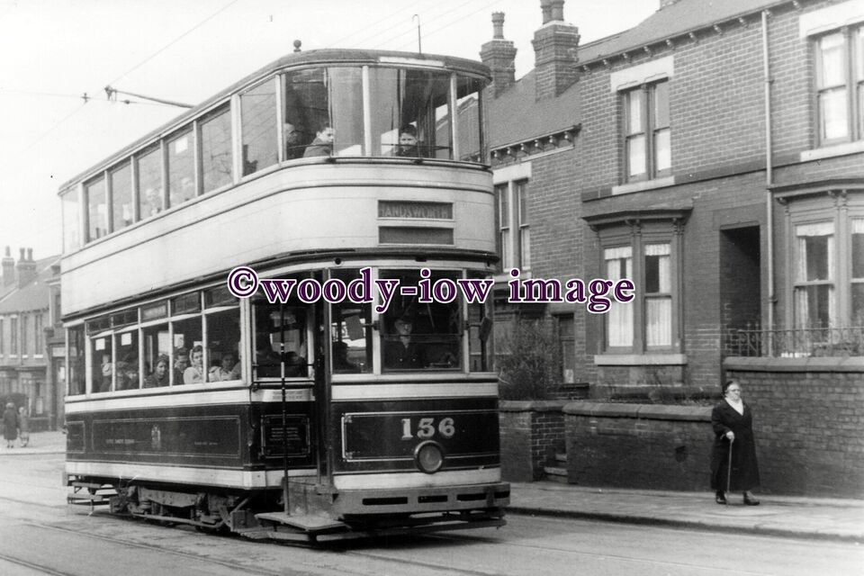 a0569 - Sheffield Tram 156 to Handsworth - print 6x4 - $2.54