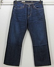 Ag Adriano Goldschmied The Hero Relaxed Fit Dark Blue Jeans W30 L28 Usa Straight - £29.86 GBP