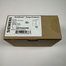Siemens Boltshield Surge Protector 2-Pole QSPD2A035B New - $64.34