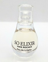 SO ELIXIR by YVES ROCHER ✿ Mini Eau Toilette Miniature Perfume (5ml = 0.... - $14.99