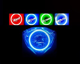 Suzuki Boulevard M109 Headlight Halo Angel Eyes LED Plasma COB Ring Ligh... - $59.00