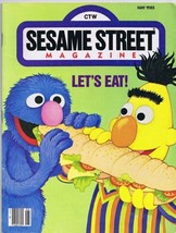 ORIGINAL Vintage Sesame Street Magazine May 1985 Grover Bert Cover - £15.81 GBP
