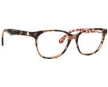 Kate Spade Eyeglasses Atalina 2VL Vintage Rose Havana Butterfly Frame 51... - $99.99
