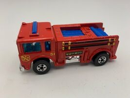 Vintage 1976 HOT WHEELS Fire Eater 51 Engine Truck 1:64 Diecast Red Mala... - $9.90