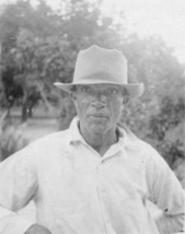 8&quot; x 10&quot; Photo Man in hat, half-length portrait, facing forward, Eatonville - $16.95
