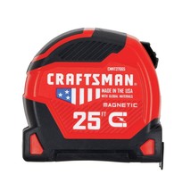 CRAFTSMAN Tape Measure, PROREACH, 25-Foot (CMHT37665S) - £31.16 GBP