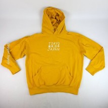 SCW Tokyo Japan Yellow Hoodie Large Sweatshirt - £27.17 GBP