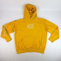 SCW Tokyo Japan Yellow Hoodie Large Sweatshirt - $34.64
