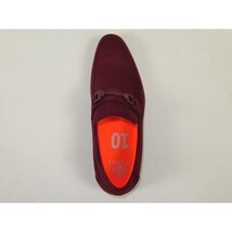 Men's TAYNO Shoes Soft Micro Suede Slip-on Loafer THE CAPRIO S Wine image 9