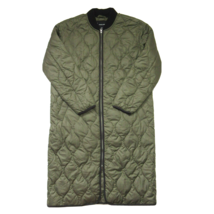 NWT Everlane The ReNew Long Liner in Kalamata Green Oversized Quilted Coat XL - £111.90 GBP