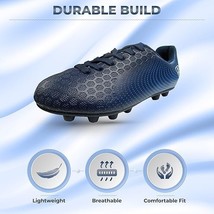 Vizari Stealth Firm Kids &amp; Youth Soccer Cleats, Size-Youth- 8.5, VZSE900... - $275.64 MXN
