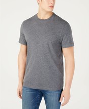 Club Room Men&#39;s Performance Crew Neck T-Shirt Charcoal Heather-Size XL - $12.97