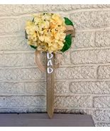 Cemetery Cross Decoration, Memorial Day Grave flowers for DAD - $26.00