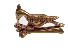 Handmade Solid Brass Door Knocker Woodpecker UK stock  UK seller - $27.04