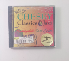 Best Of Chesky Classics &amp; Jazz &amp; Audiophile Test Disc Vol. 3 Cd Brand New Sealed - £25.60 GBP