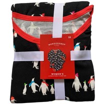 Wondershop Women&#39;s 3X Holiday Penguins Sleepwear Pajamas 2 Pcs Christmas Target - £15.42 GBP