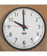 Vintage IBM school house clock 13&quot; GLASS BUBBLE and METAL BODY 95925 USA... - $2,187.48 MXN