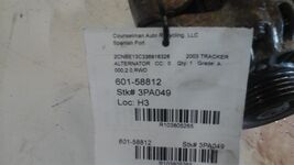 Alternator Fits 99-04 TRACKER 103805265Alternator Only - $64.08