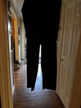 J. Jill Ponte Slim Leg Pants Womens Large Charcoal Gray Ankle Pull On 29 Inseam - £7.88 GBP
