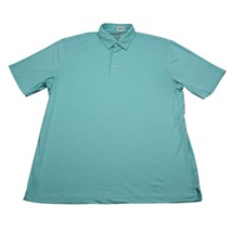 Greg Norman Shirt Men XL Extra Blue Polo Golf Stretch Lightweight Hike Camp ML75 - £14.02 GBP