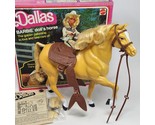 VINTAGE 1980 MATTEL BARBIE DALLAS # 3312 PALAMINO BROWN / TAN HORSE ORIG... - £88.89 GBP