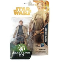 Star Wars Force Link 2.0 Tobias Beckett 3.75 Inch Figure Disney Hasbro Age 4+ - £11.92 GBP